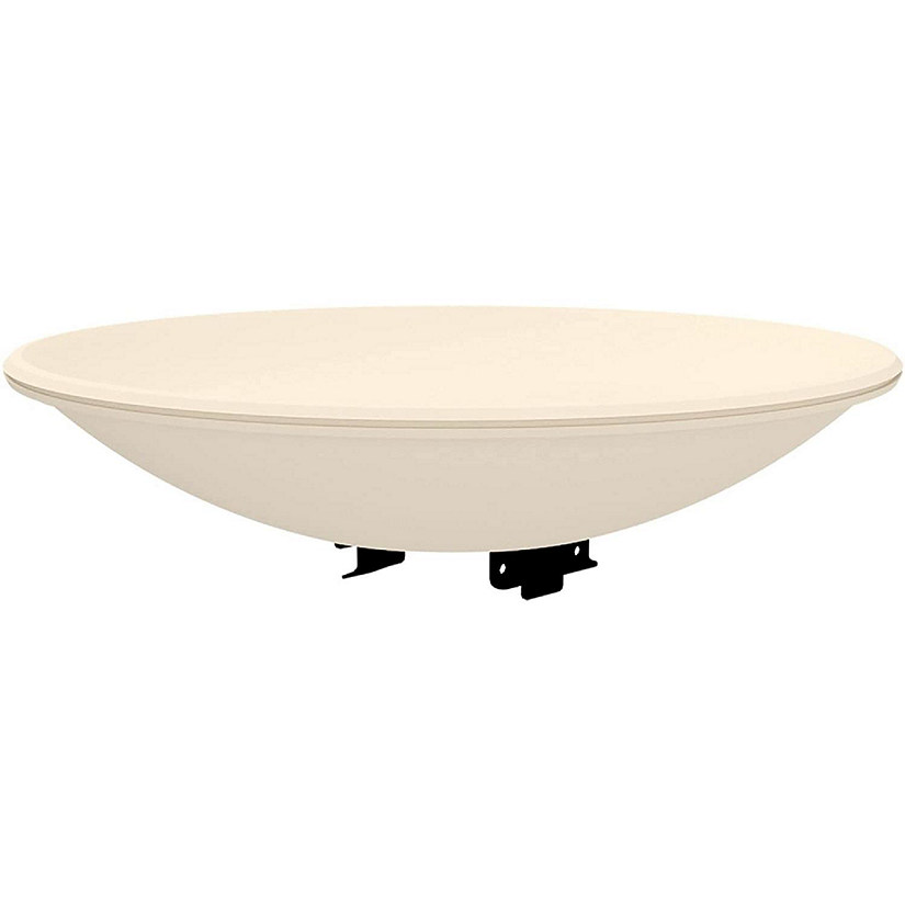 Allied Precision Industries 650 Heated Bird Bath with Mounting Bracket, Light Stone Color, 20" Diameter Image