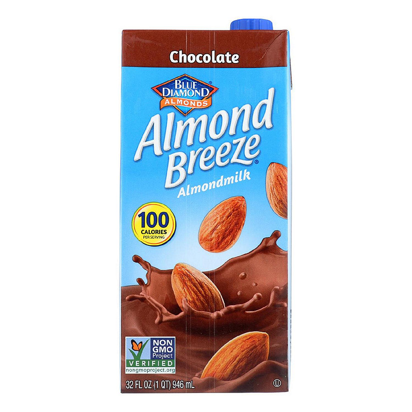 Almond Breeze - Almond Milk - Chocolate - Case of 12 - 32 fl oz. Image