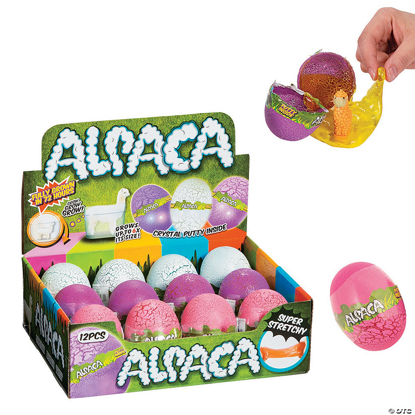 Alpaca Putty with Character Toy - 12 Pc. Image