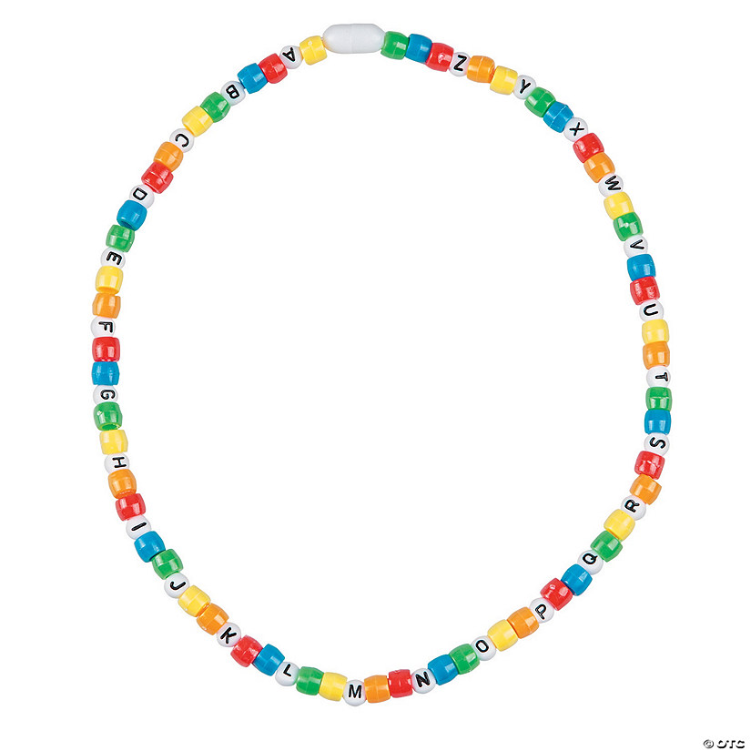 Alphabet Bead Necklace Craft Kit Discontinued