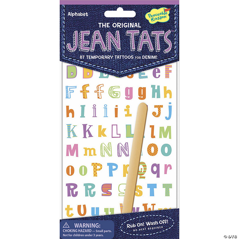 Alphabet Jean Jean Tats Pack Image