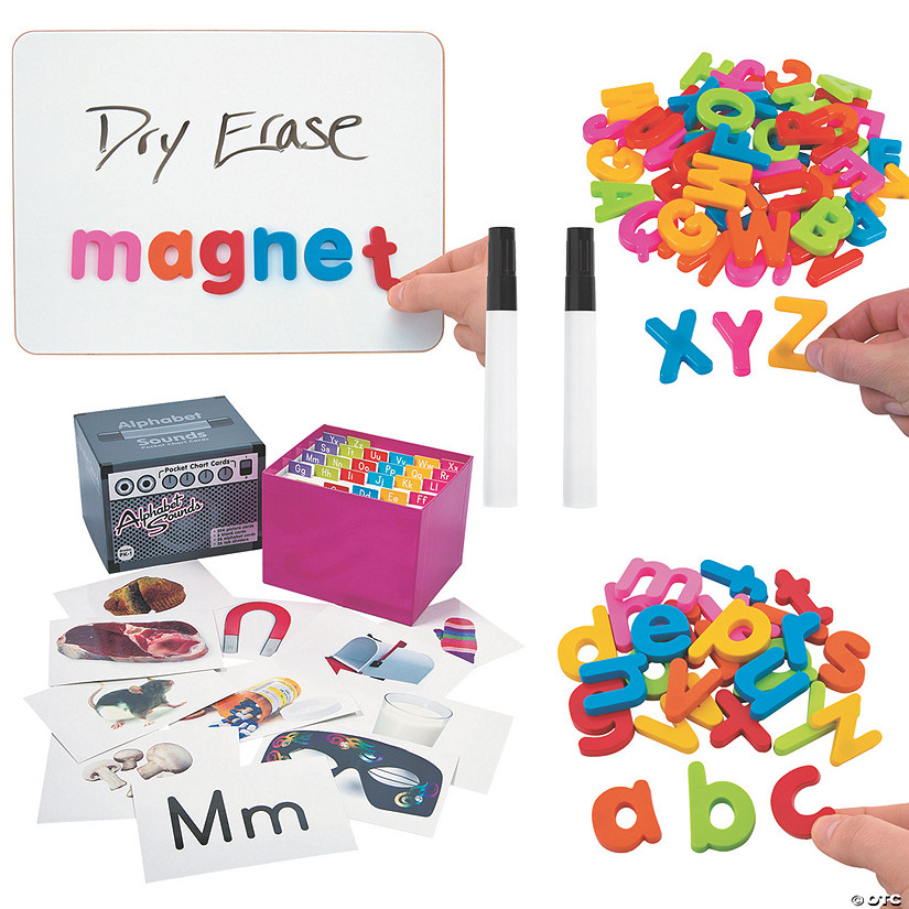 Alphabet Magnets & Word Building Kit &#8211; 451 Pc. Image
