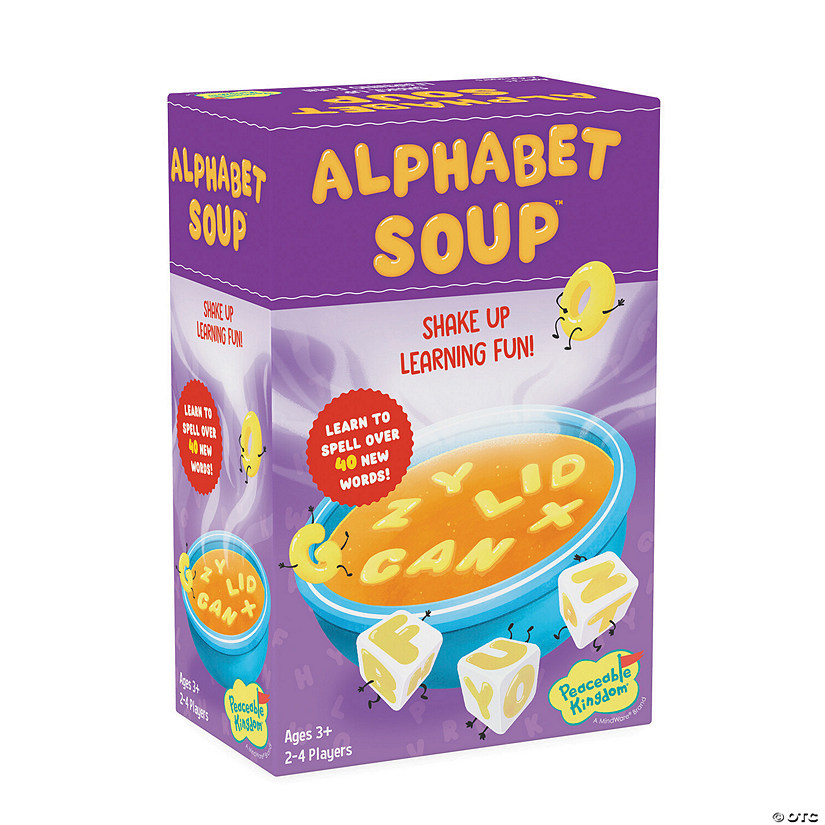 Alphabet Soup Spelling Game Image