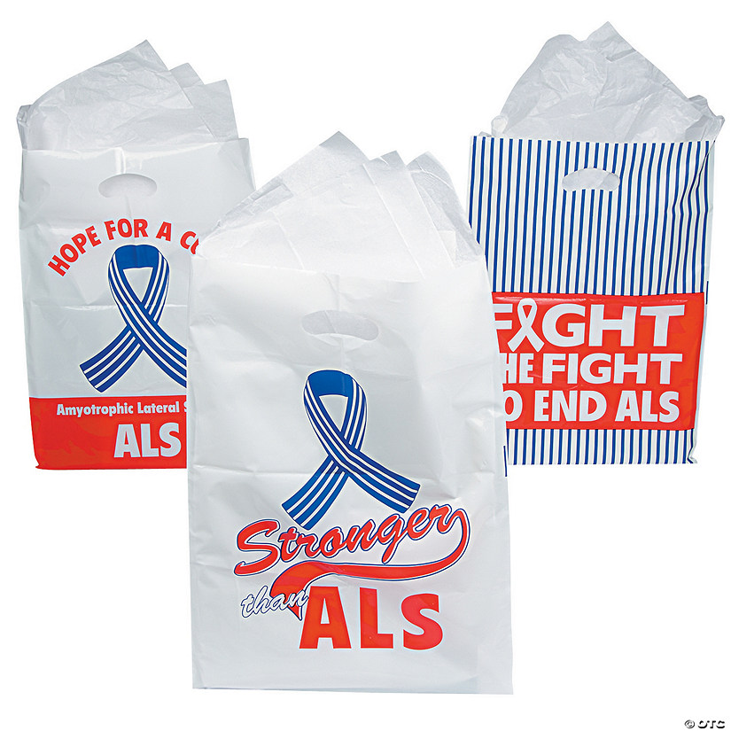 ALS Awareness Favor Bags - 50 Pc. Image