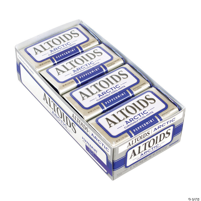 Altoids Arctic Peppermint Mints, 1.2 oz, 8 Count Oriental Trading