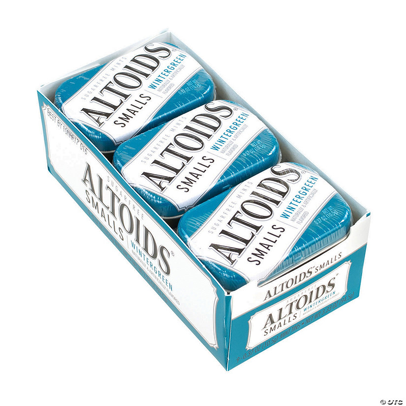 Altoids Smalls Sugar Free Wintergreen Mints, 0.37 oz, 9 Count Image