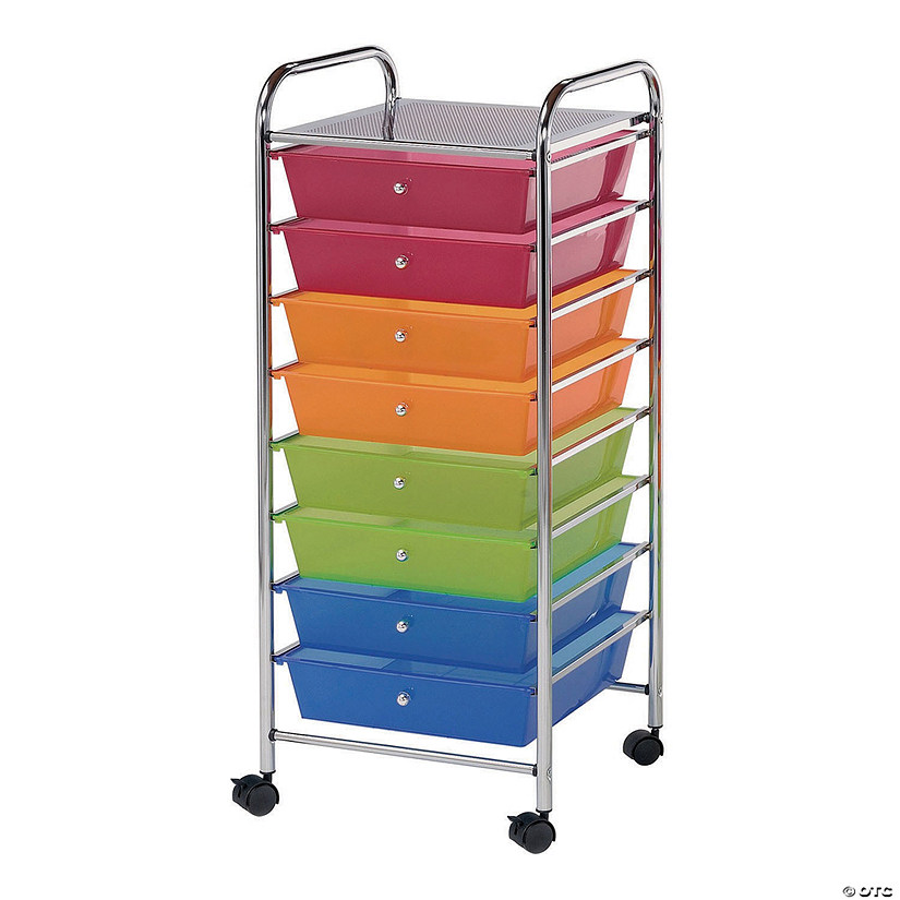 Alvin Rolling Storage Cart W/8 Drawers