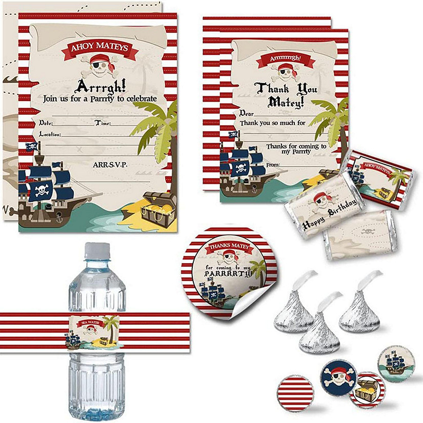 AmandaCreation Ahoy Matey Birthday Bundle 321pc. Image