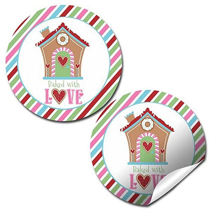AmandaCreation Baked with Love Envelope Seals 40pc. Image