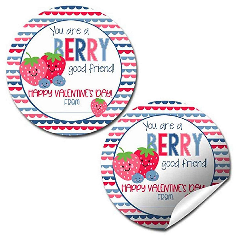 AmandaCreation Berry Good Friend Envelope Seals 40pc. Image