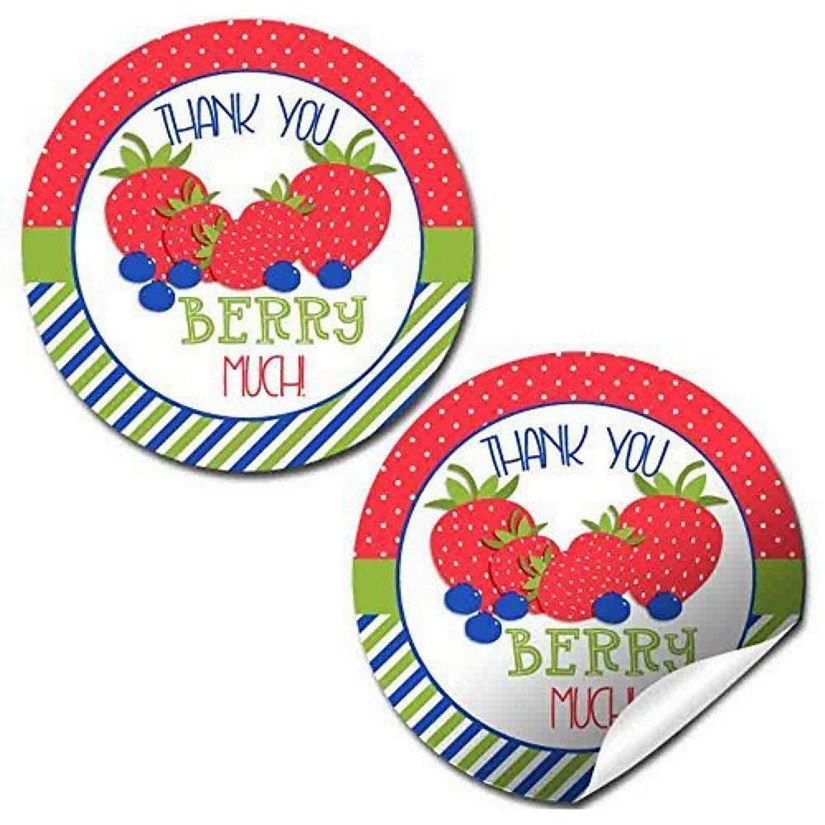 AmandaCreation Berry Sweet Envelope Seals 40pc. Image