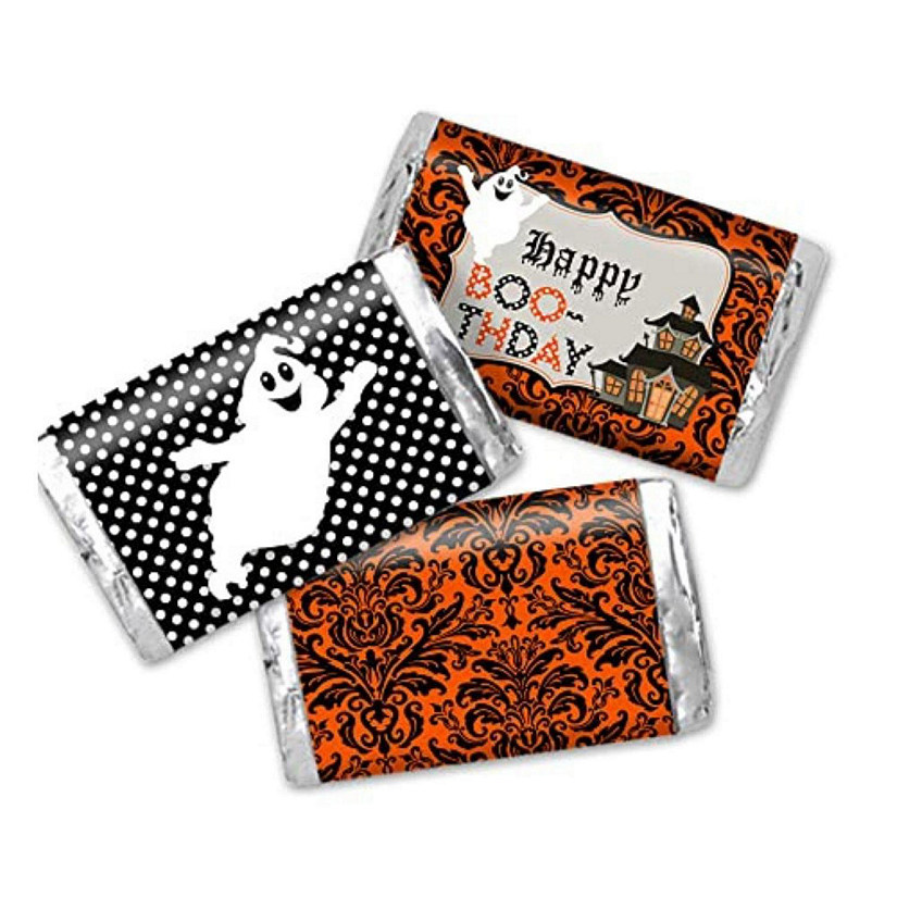 AmandaCreation Boo-thday Mini Candybar Wrappers 45pc. Image