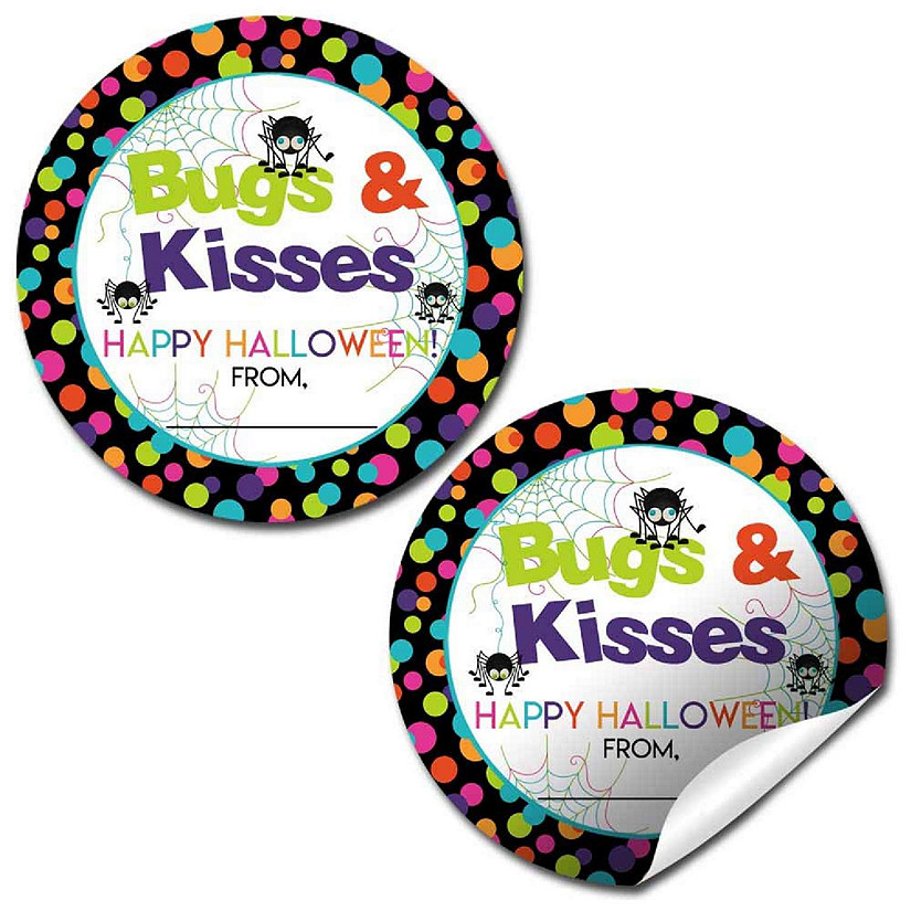 AmandaCreation Bugs and Kisses Envelope Seals 40pc. Image