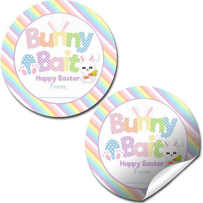 AmandaCreation Bunny Bait Pastel Easter Envelope Seal 40pcs. Image