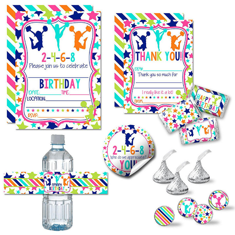 AmandaCreation Cheerleading Birthday Bundle 321pc. Image