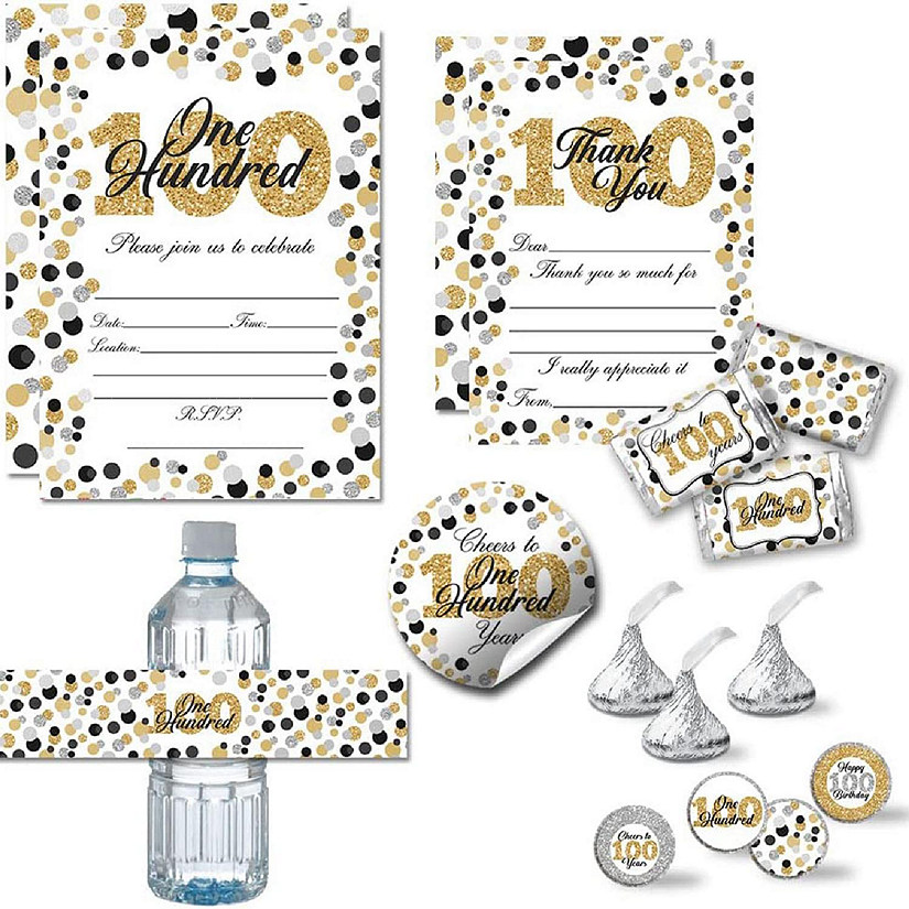AmandaCreation Cheers to 100 Bundle 321pc. Image