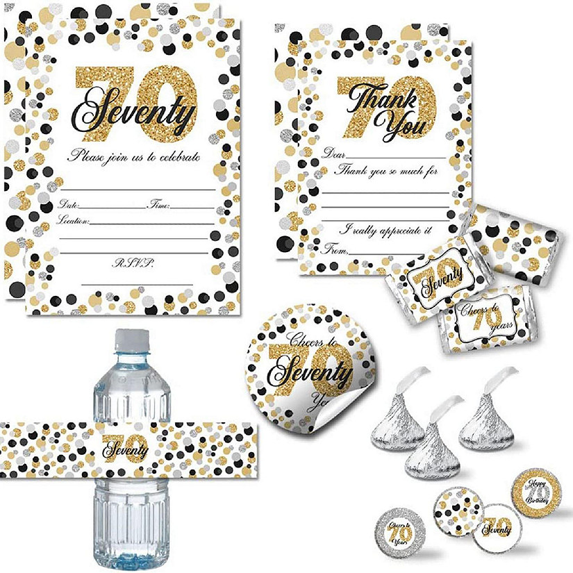 AmandaCreation Cheers to 70 Bundle 321pc. Image