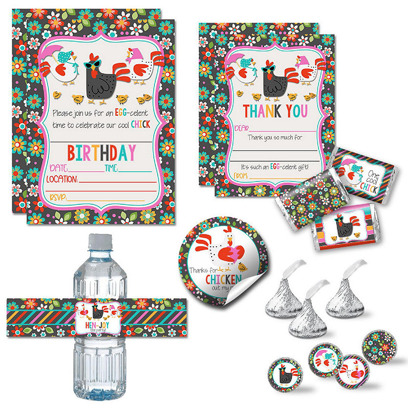 AmandaCreation Cool Chick Birthday Bundle 321pc. Image