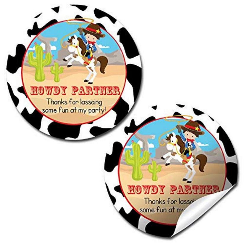 AmandaCreation Cowboy Envelope Seals 40pc. Image