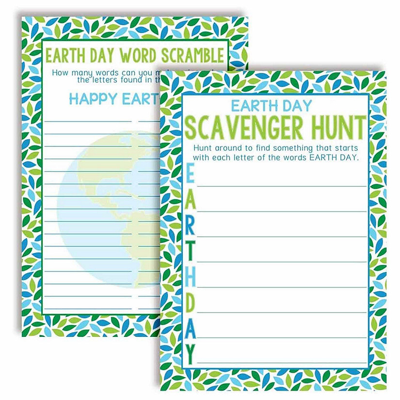 AmandaCreation Earth Day Word Scramble 10pc. Image