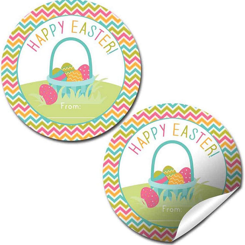 AmandaCreation Easter Basket Envelope Seal 40pcs. Image