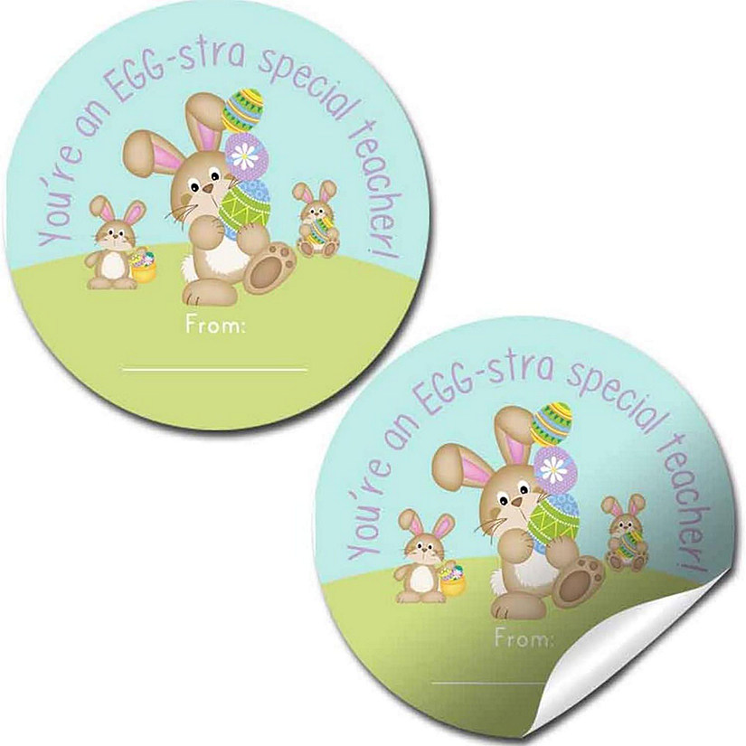 AmandaCreation Egg-stra Special Teacher Easter Envelope Seal 40pcs. Image