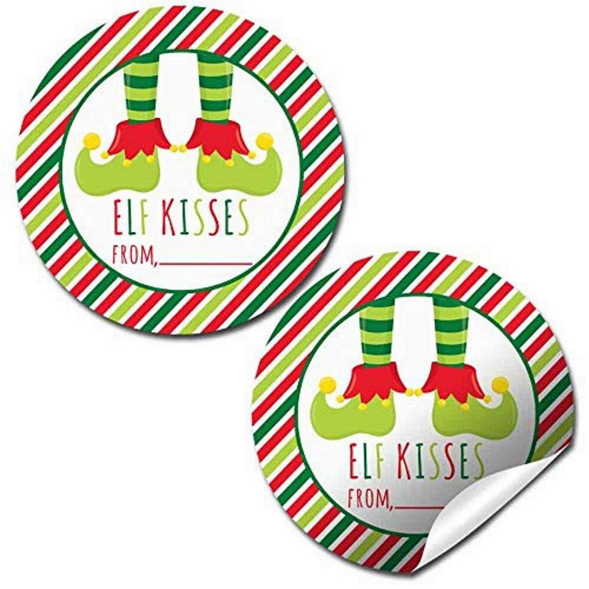 AmandaCreation Elf Kisses Gift Tag 40pc. Image