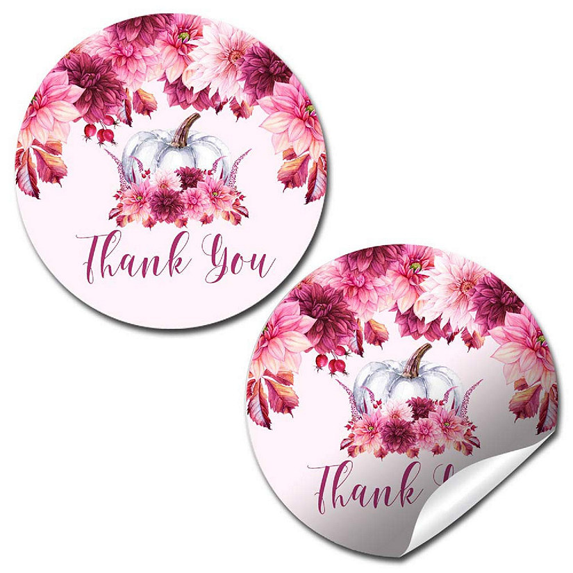AmandaCreation Fall In Love Pink Envelope Seals 40pc. Image
