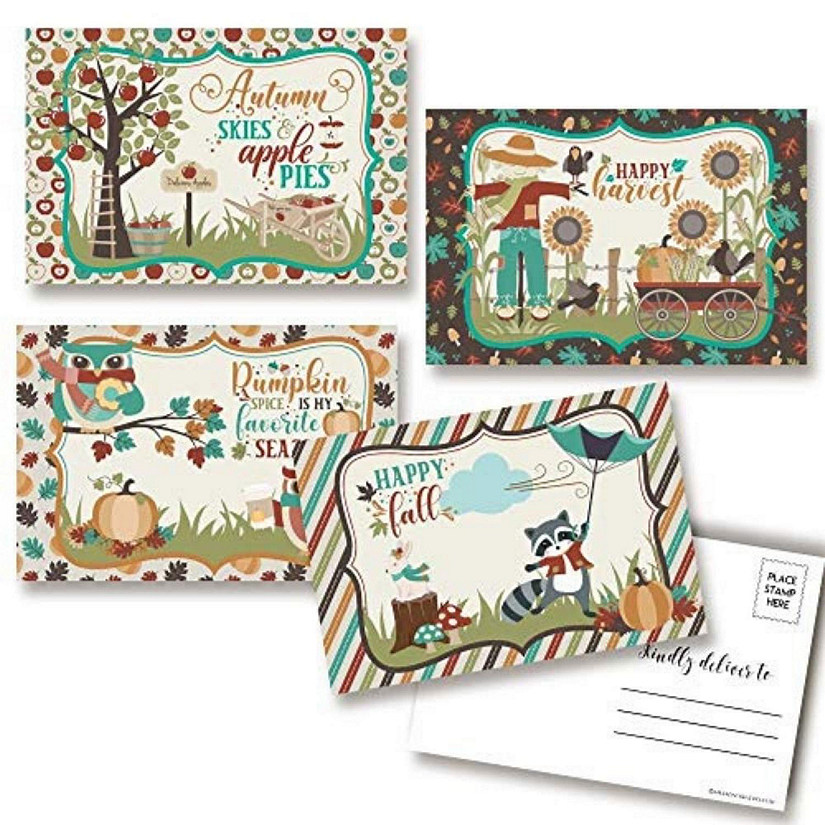 AmandaCreation Festive Harvest Postcards 20pc. Image