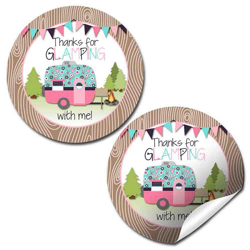 AmandaCreation Glamping Envelope Seals 40pc. Image