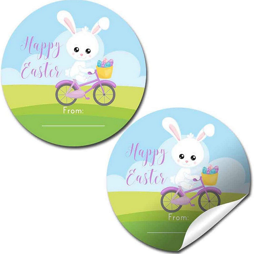 AmandaCreation Happy Easter Envelope Seal 40pcs. Image