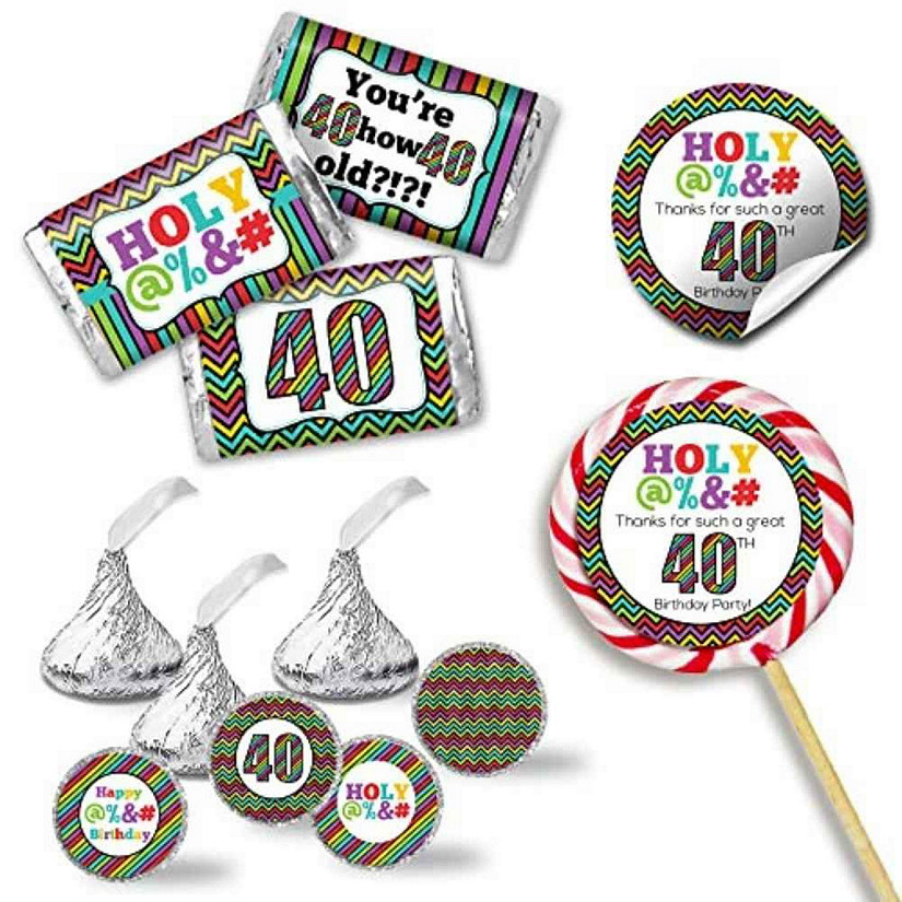 AmandaCreation HOLY @%&amp;# 40th Sticker Bundle 429pc. Image