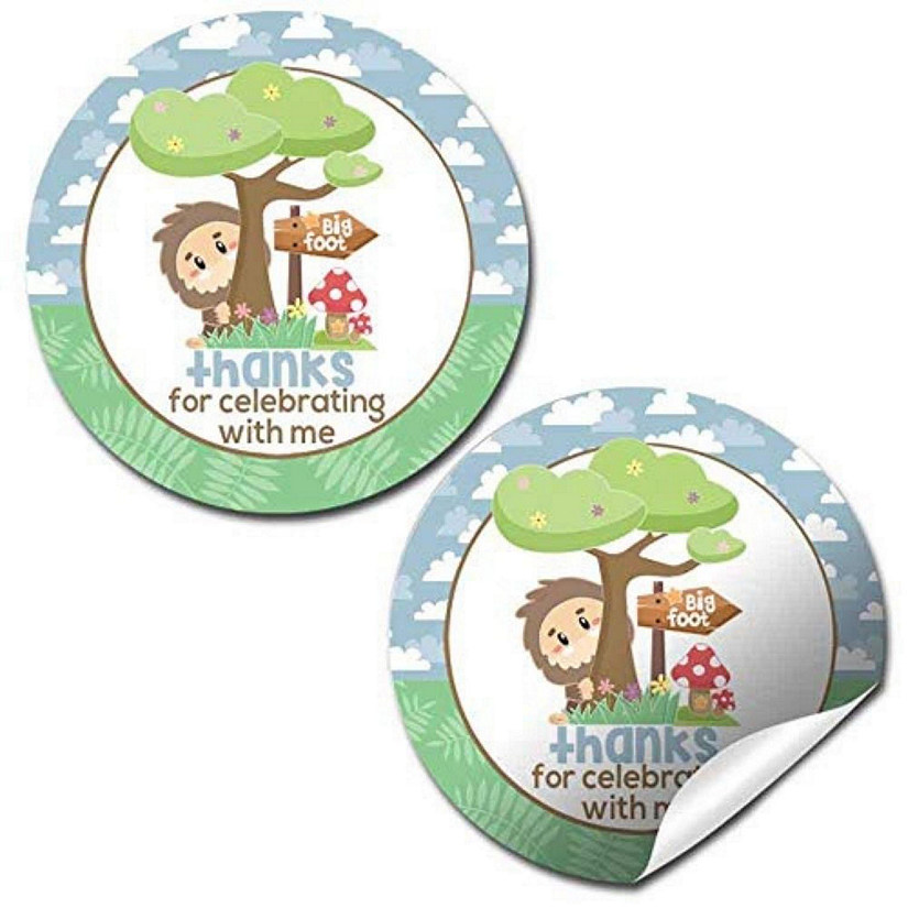AmandaCreation Hunt for Bigfoot Envelope Seals 40pc. Image