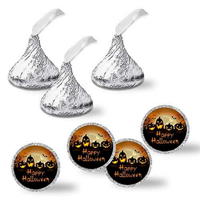 AmandaCreation Jack O'Lantern Kiss Stickers 324pc. Image