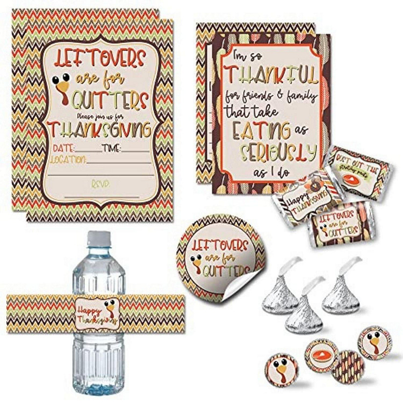 AmandaCreation Leftovers Are For Quitters Party Bundle 381pc. Image