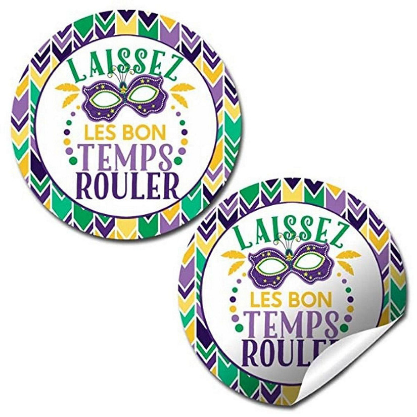 AmandaCreation Let The Good Times Roll Envelope Seals 40pc. Image