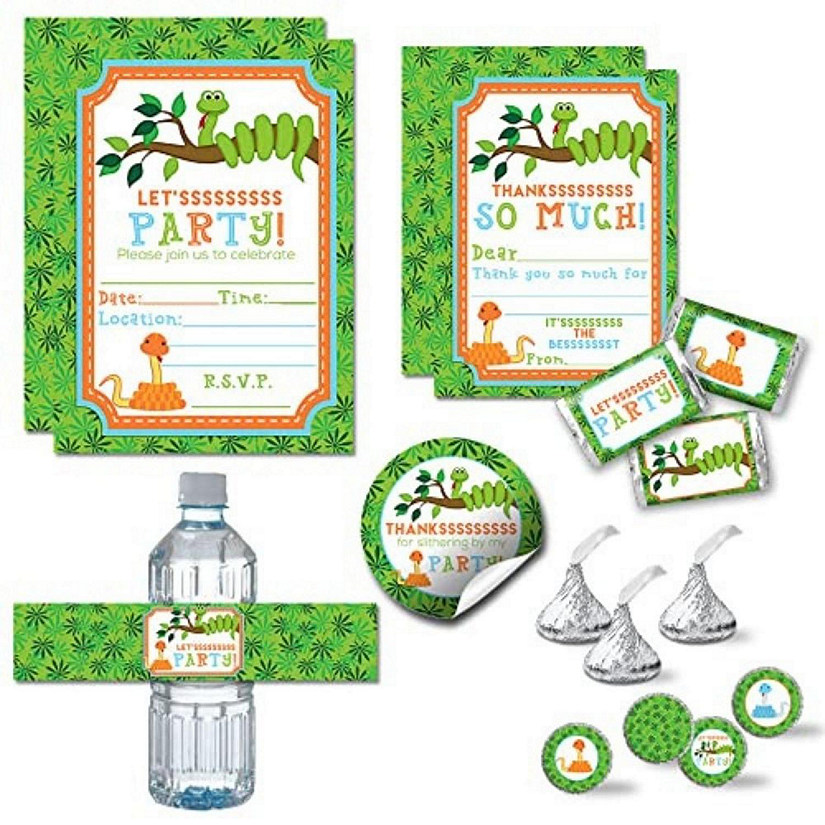 AmandaCreation Let'sssssss Party Snake Party Bundle 381pc. Image
