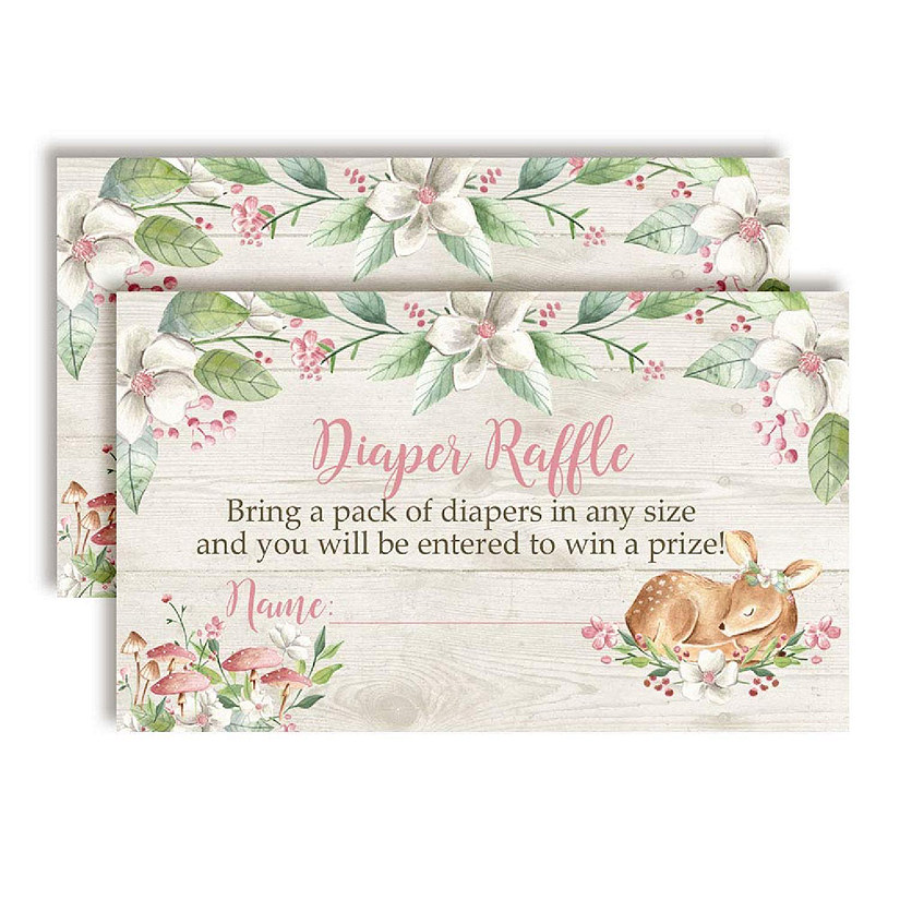 AmandaCreation Little Deer Diaper Raffle 20pc. Image