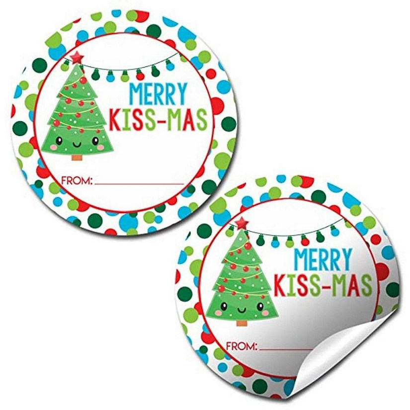 AmandaCreation Merry Kiss-mas Gift Tag 40pc. Image