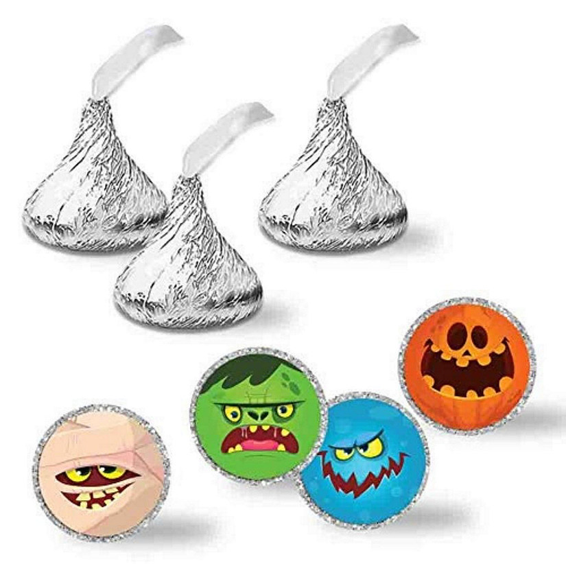 AmandaCreation Monster Bash Kiss Stickers 324pc. Image