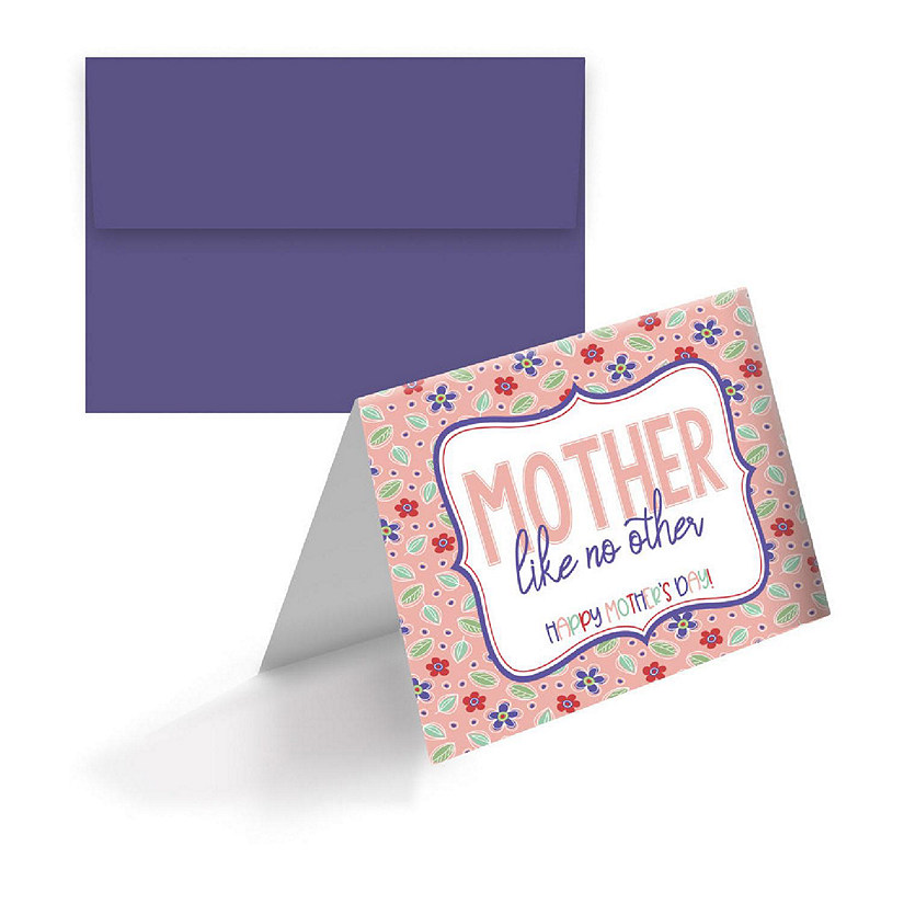 AmandaCreation Mother Like No Other Greeting Card 2pc. Image