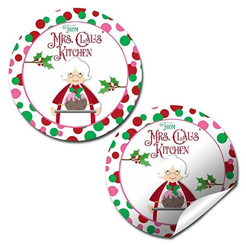 AmandaCreation Mrs. Claus' Kitchen Gift Tag 40pc. Image