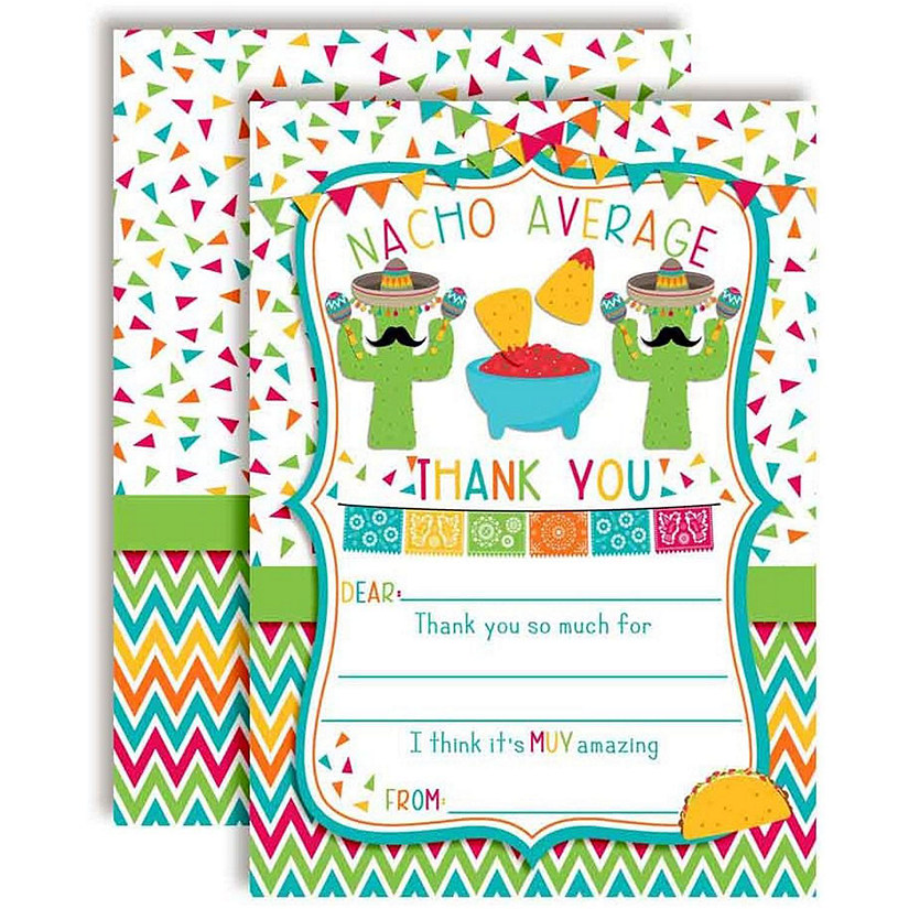 AmandaCreation Nacho Average Thank You 20pc. Image