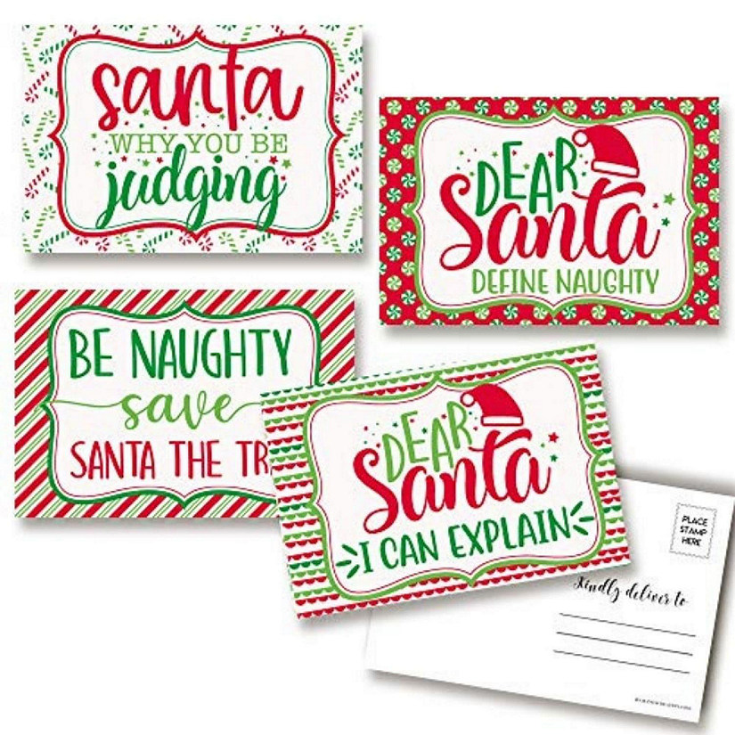 AmandaCreation Naughty Or Nice Postcards 20pc. Image