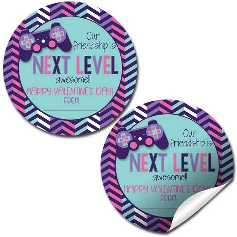 AmandaCreation Next Level Valentine Envelope Seals 40pc. Image