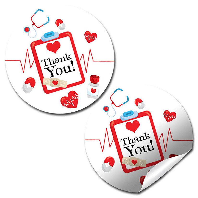 AmandaCreation Nursing Grad Envelope Seal 40pcs. Image