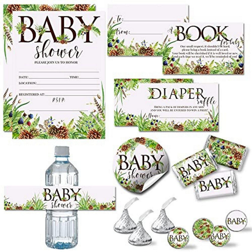 AmandaCreation Pinecones &amp; Berries Party Bundle 381pc. Image