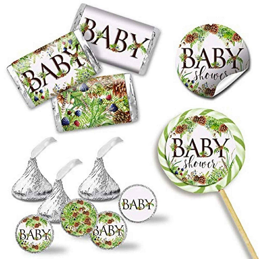 AmandaCreation Pinecones &amp; Berries Sticker Bundle 429pc. Image