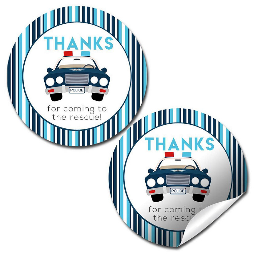 AmandaCreation Police Envelope Seals 40pc. Image