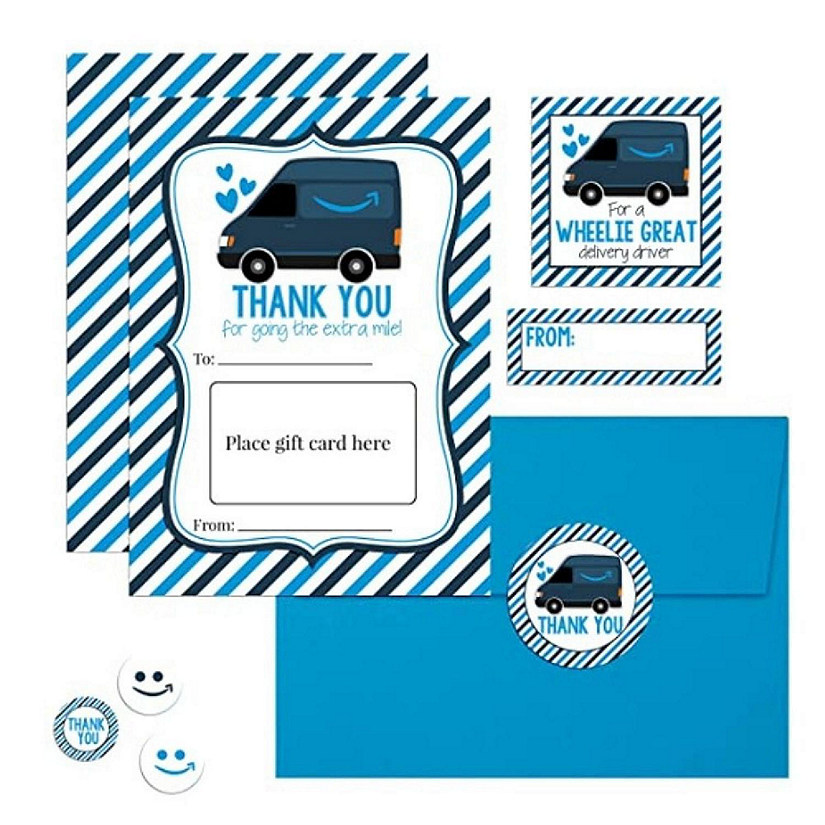 AmandaCreation Prime Delivery Driver Gift Card Holder 36pc. Image